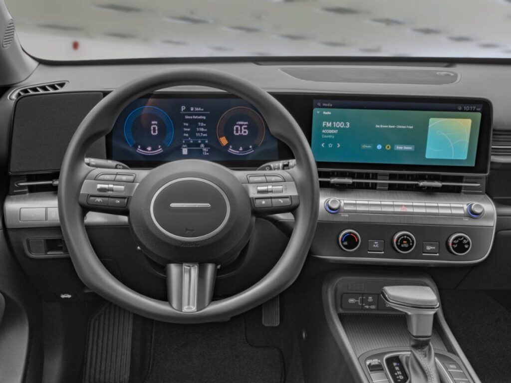 Hyundai Kona 2026 — habitacle et système multimédia