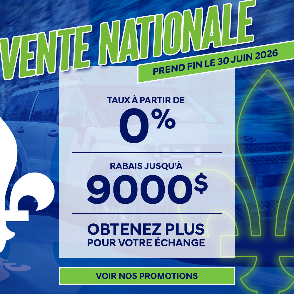 Hyundai pop up vente nationale 2026 FR